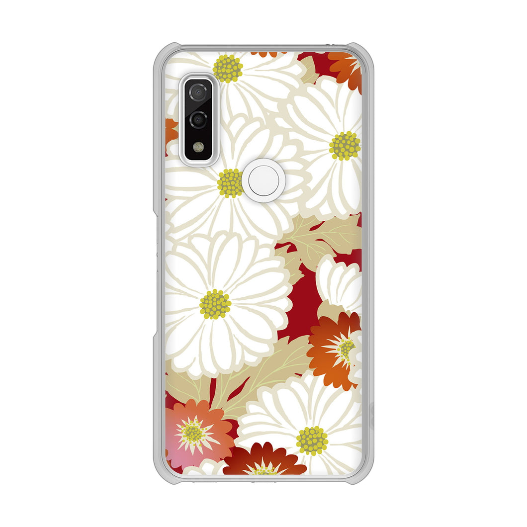 arrows We F-51B docomo 高画質仕上げ 背面印刷 ハードケース 和花柄