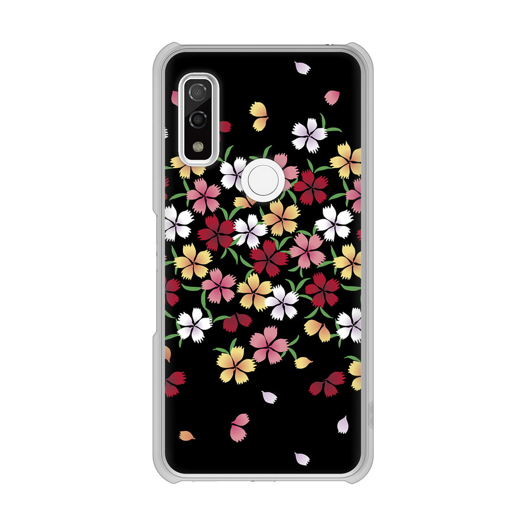 arrows We F-51B docomo 高画質仕上げ 背面印刷 ハードケース 和花柄