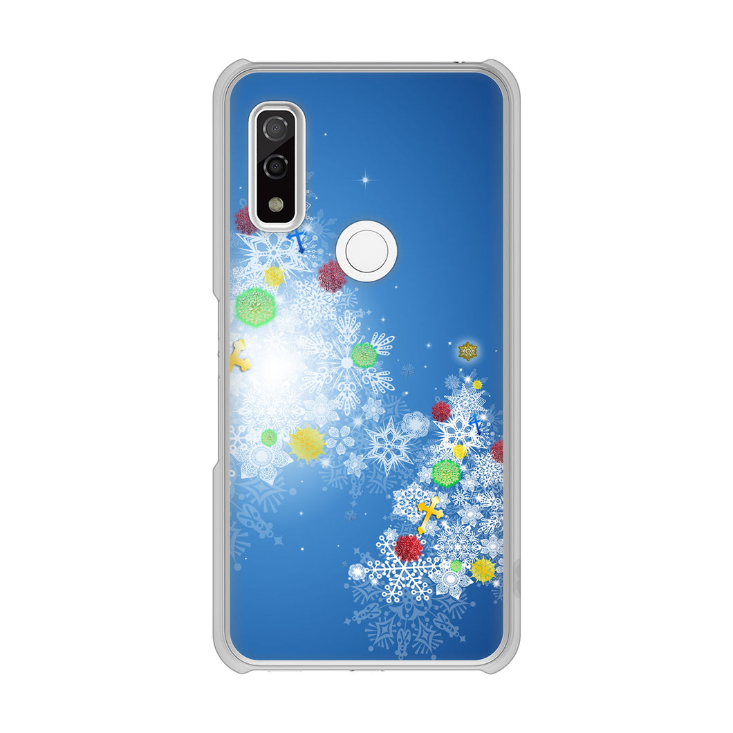 arrows We F-51B docomo 高画質仕上げ 背面印刷 ハードケース クリスマス