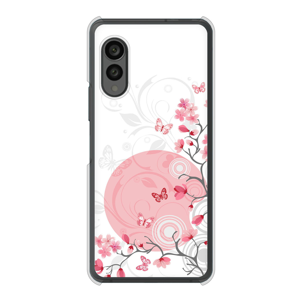 arrows N F-51C docomo 高画質仕上げ 背面印刷 ハードケース バタフライ