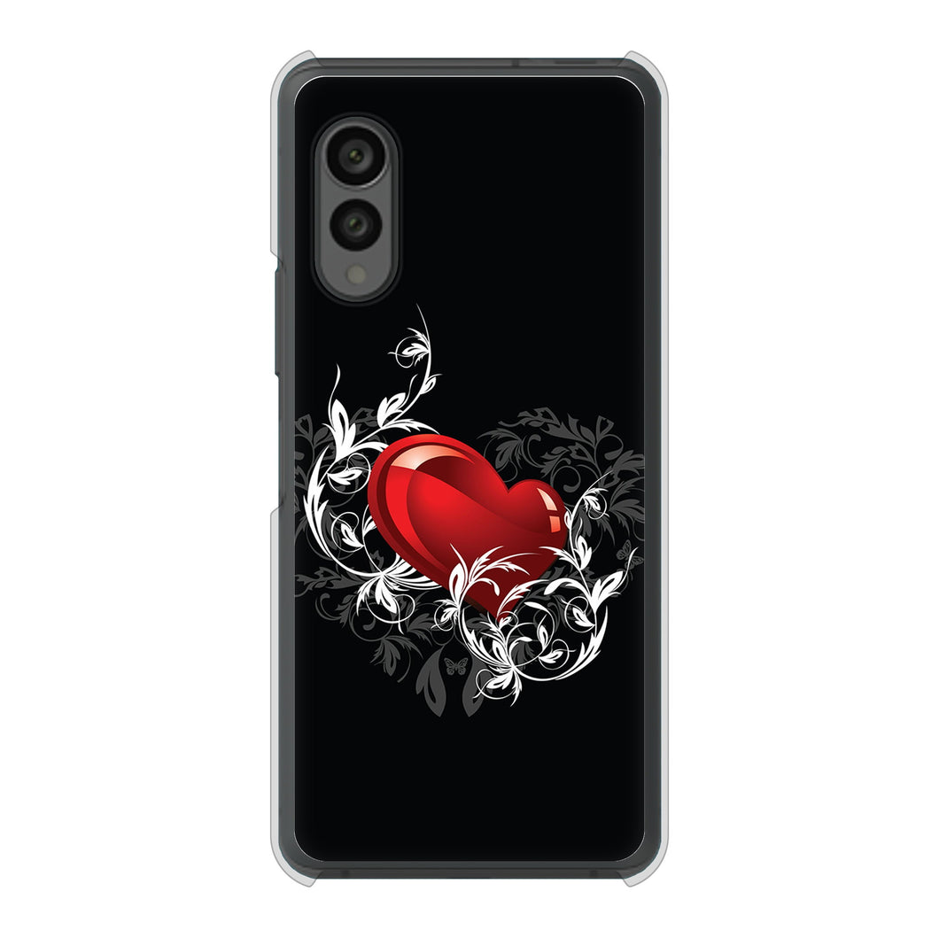 arrows N F-51C docomo 高画質仕上げ 背面印刷 ハードケース きらめきハート