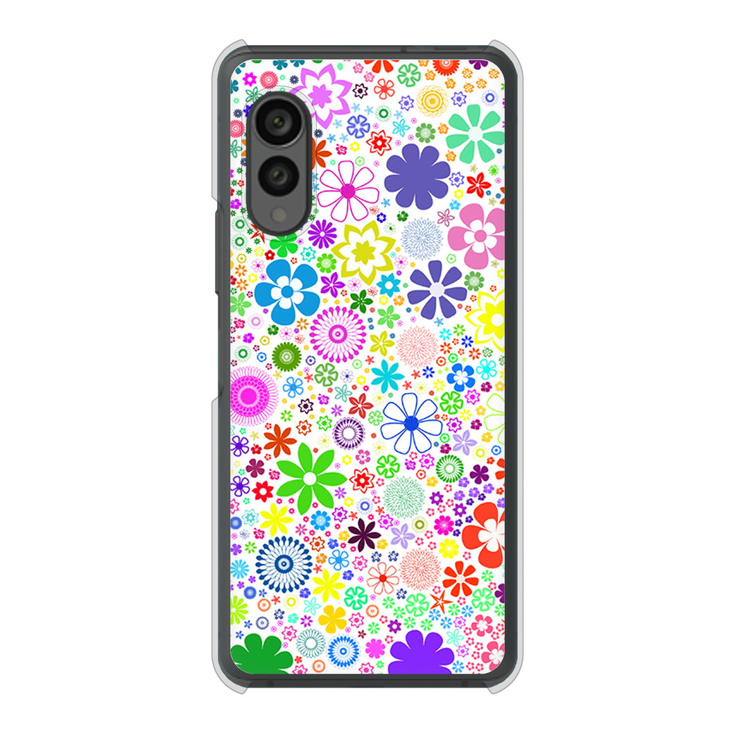 arrows N F-51C docomo 高画質仕上げ 背面印刷 ハードケース リバティプリント