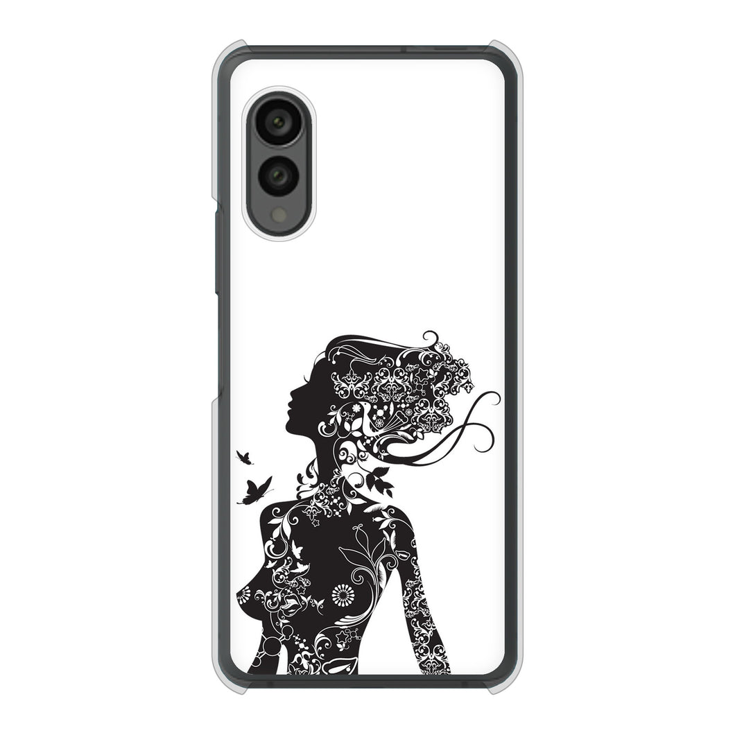 arrows N F-51C docomo 高画質仕上げ 背面印刷 ハードケース 【384 ボディアート】