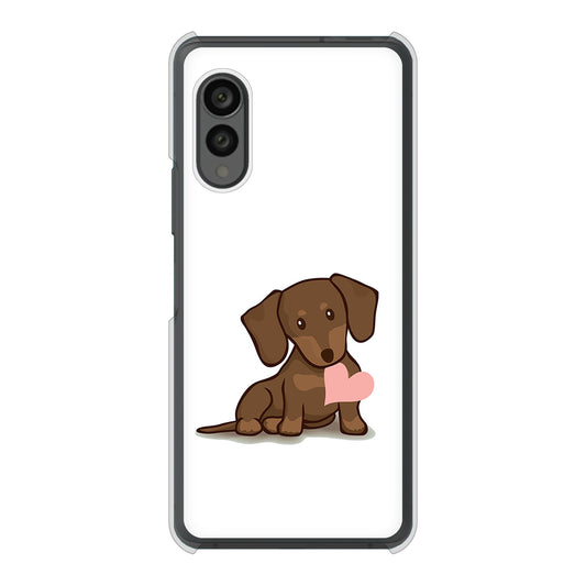 arrows N F-51C docomo 高画質仕上げ 背面印刷 ハードケース 【394 I love ダックス】