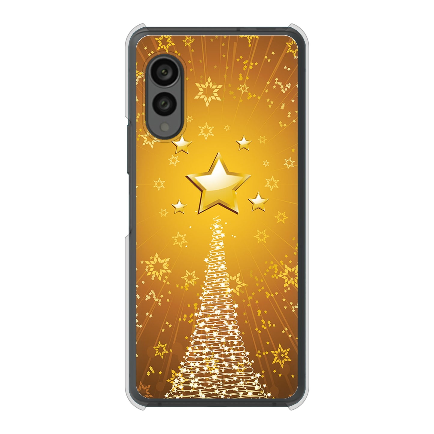 arrows N F-51C docomo 高画質仕上げ 背面印刷 ハードケース クリスマス