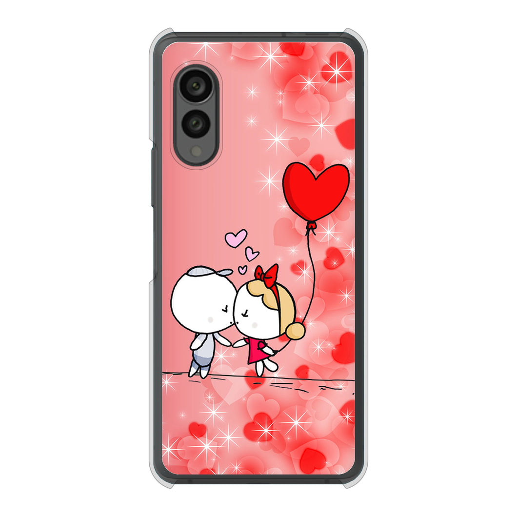 arrows N F-51C docomo 高画質仕上げ 背面印刷 ハードケース カップル