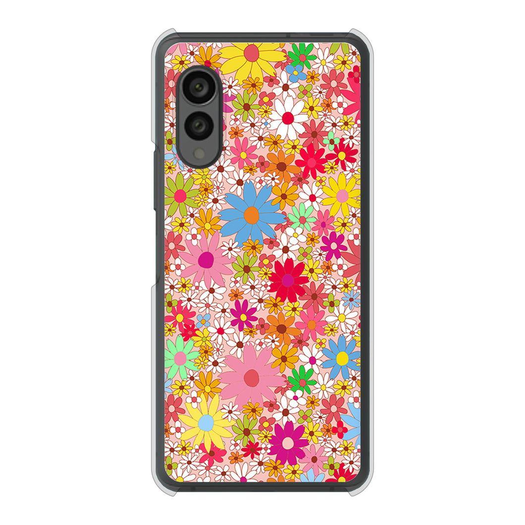 arrows N F-51C docomo 高画質仕上げ 背面印刷 ハードケース リバティプリント