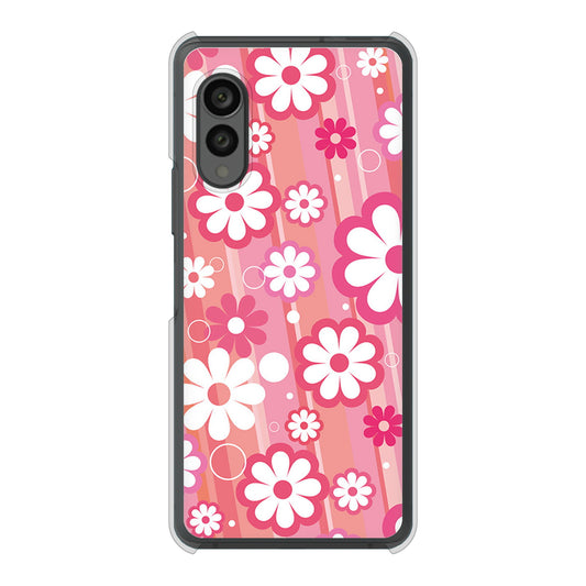 arrows N F-51C docomo 高画質仕上げ 背面印刷 ハードケース 【751 マーガレット(ピンク系)】
