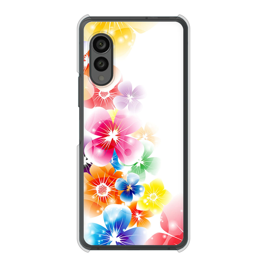 arrows N F-51C docomo 高画質仕上げ 背面印刷 ハードケース 【1209 光と花】