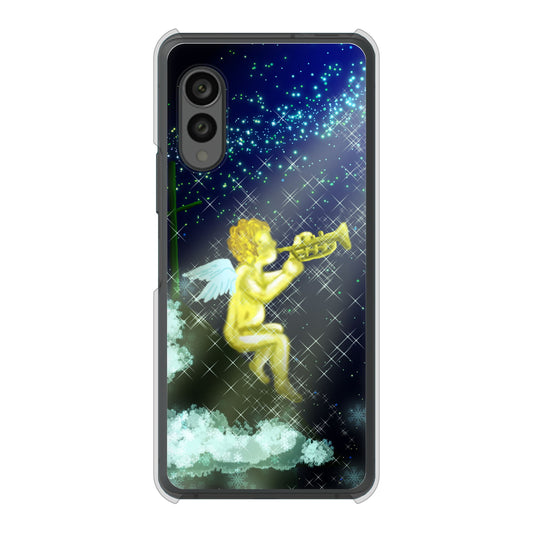 arrows N F-51C docomo 高画質仕上げ 背面印刷 ハードケース 【1248 天使の演奏】