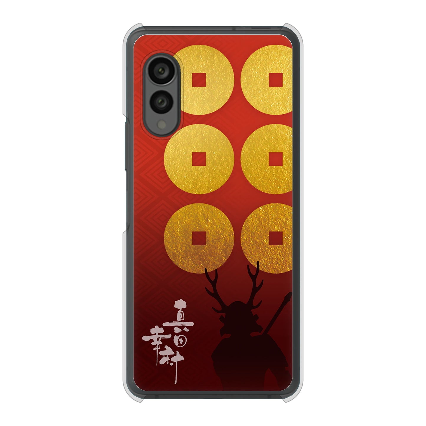 arrows N F-51C docomo 高画質仕上げ 背面印刷 ハードケース 家紋