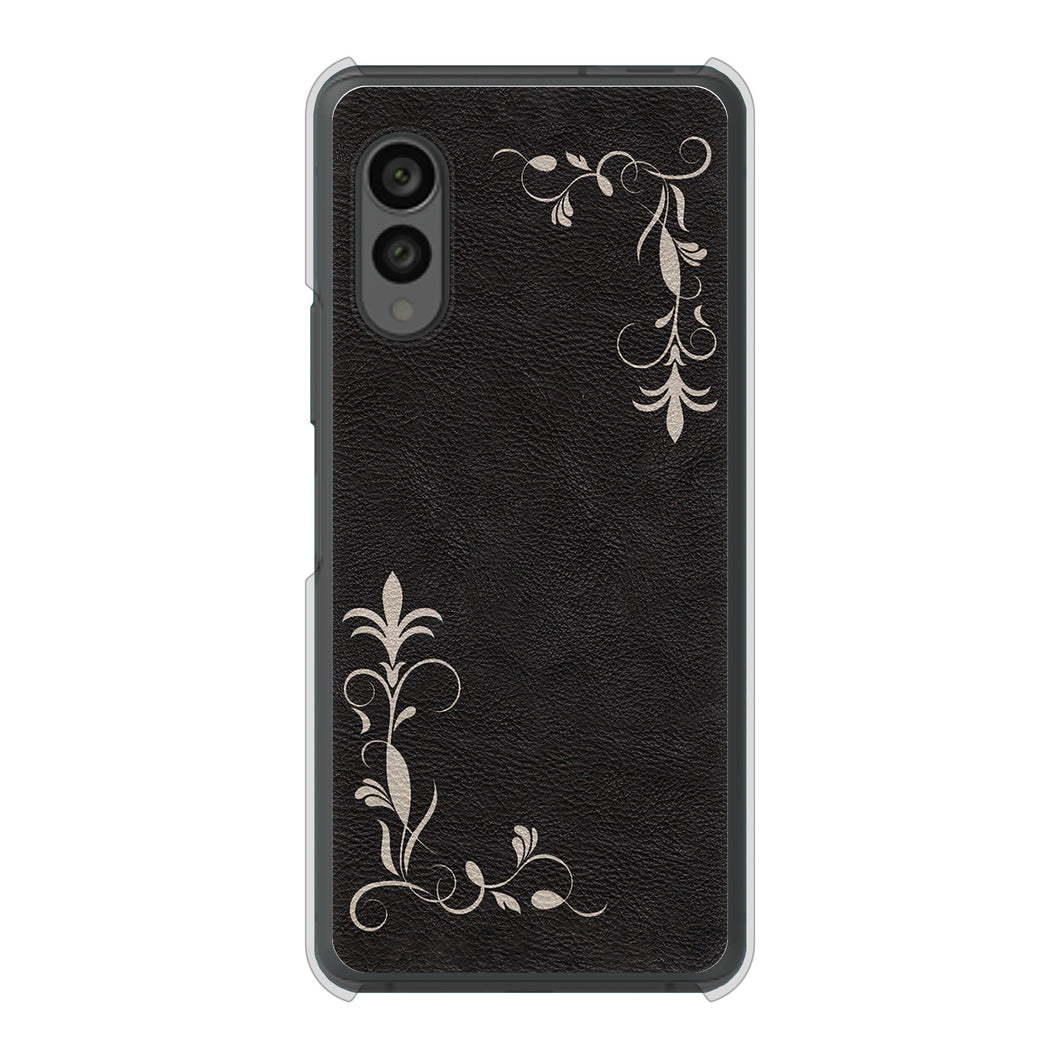 arrows N F-51C docomo 高画質仕上げ 背面印刷 ハードケース 【EK825 レザー風グラスフレーム】