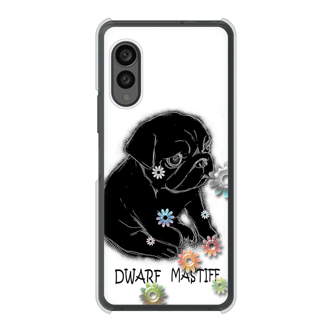 arrows N F-51C docomo 高画質仕上げ 背面印刷 ハードケース パグ