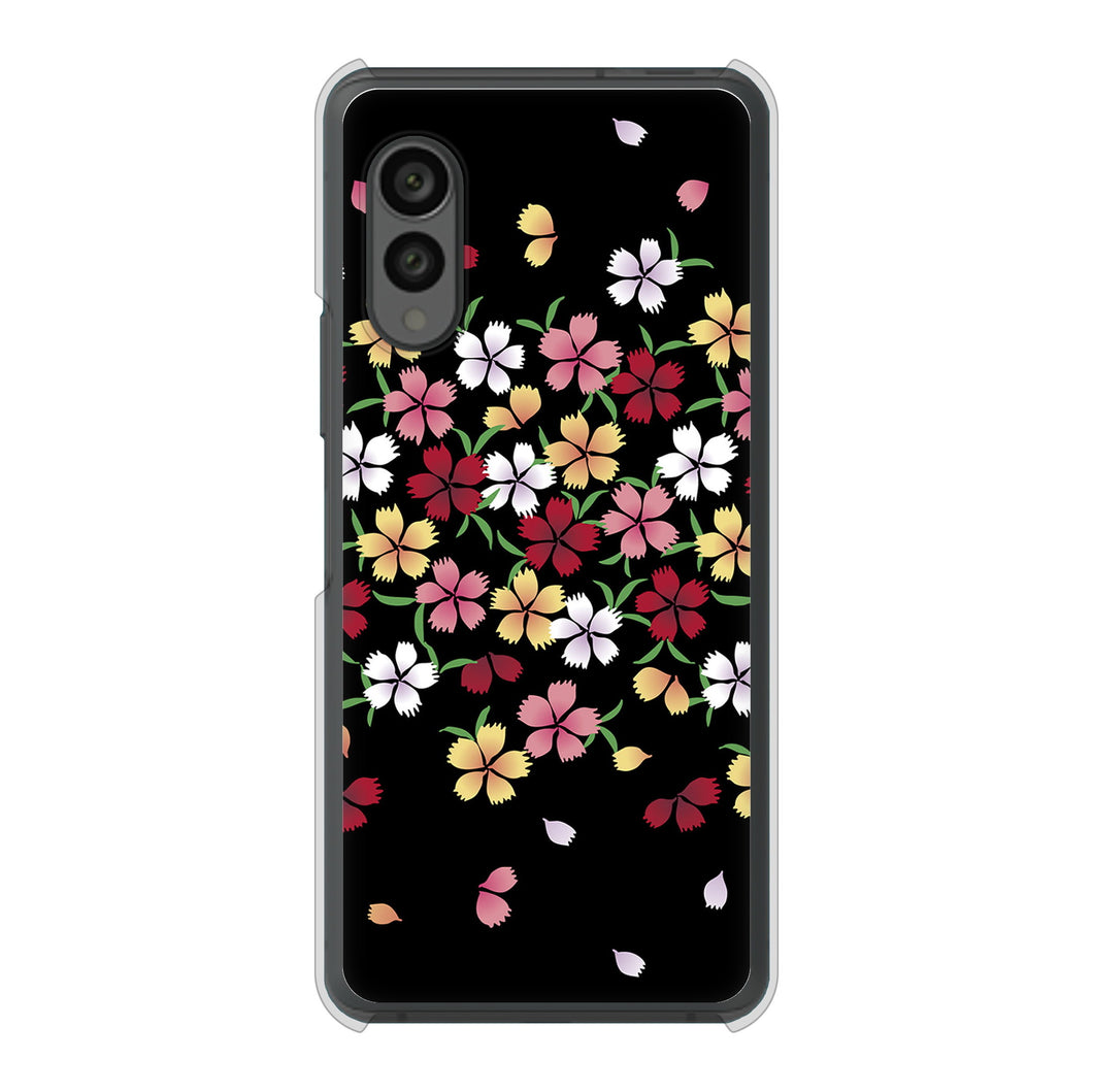 arrows N F-51C docomo 高画質仕上げ 背面印刷 ハードケース 和花柄