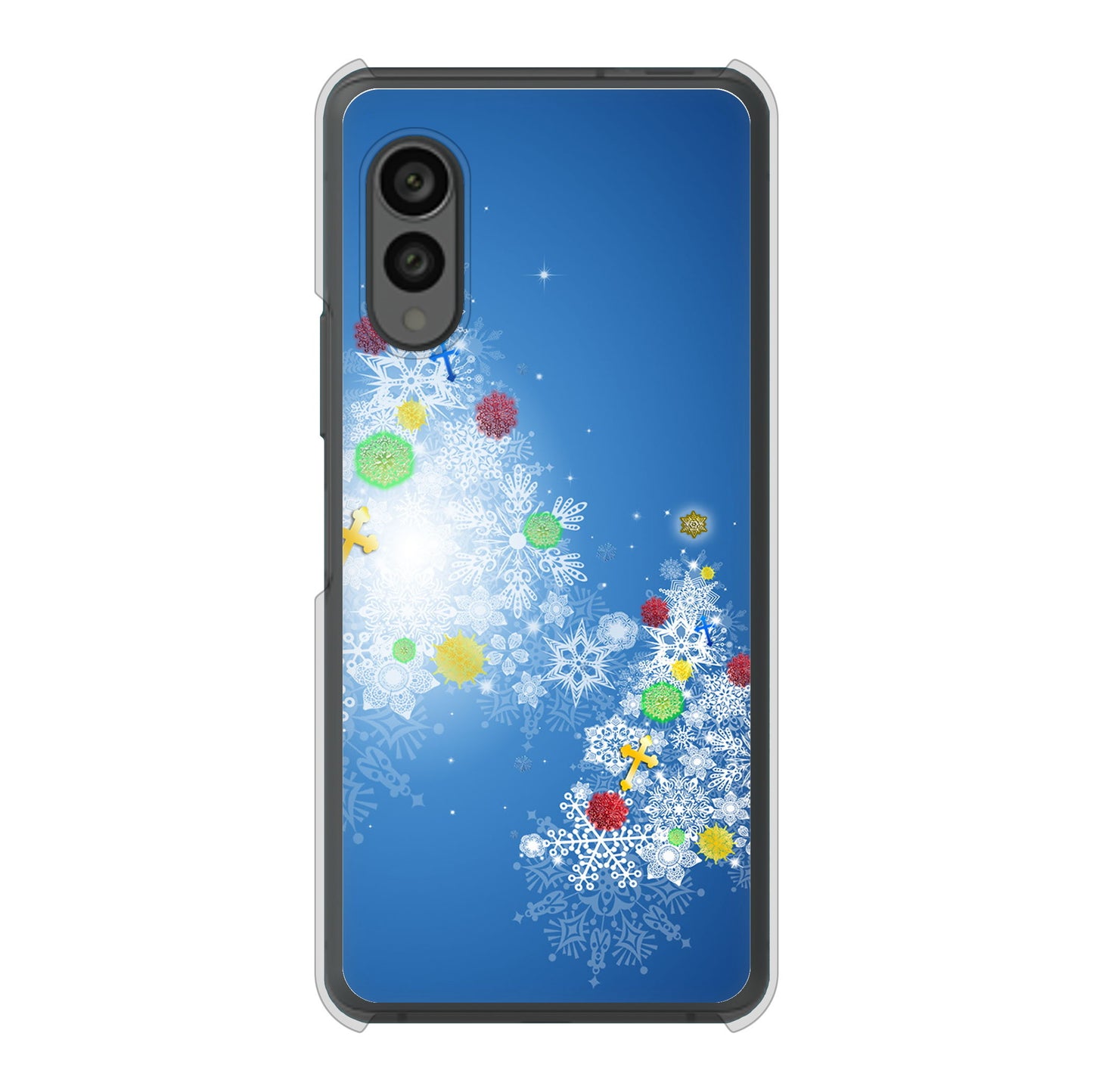arrows N F-51C docomo 高画質仕上げ 背面印刷 ハードケース クリスマス