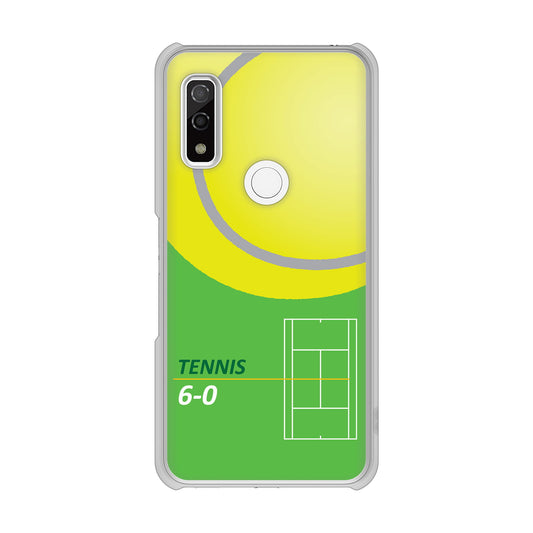 arrows We FCG01 高画質仕上げ 背面印刷 ハードケース 【IB920 TENNIS】