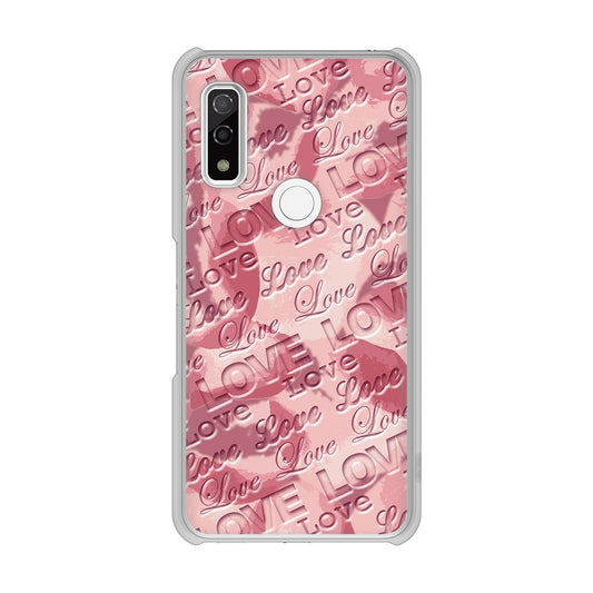 arrows We FCG01 高画質仕上げ 背面印刷 ハードケース フラワーヴェルニ