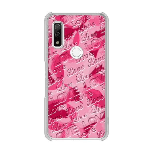 arrows We FCG01 高画質仕上げ 背面印刷 ハードケース フラワーヴェルニ