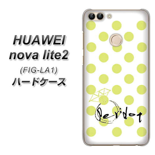 HUAWEI（ファーウェイ）nova lite 2 FIG-LA1 高画質仕上げ 背面印刷 ハードケース【OE817 8月ペリシンプル】