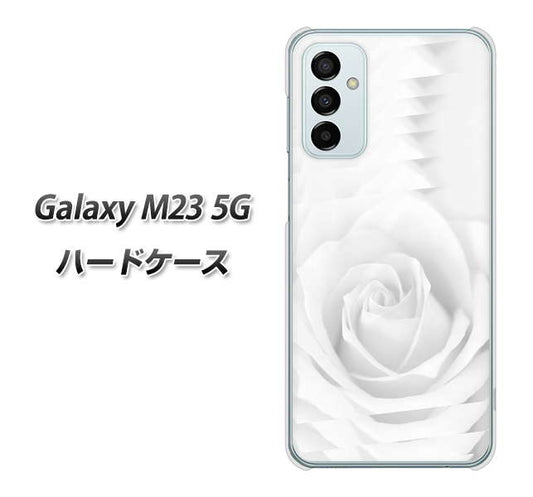 Galaxy M23 5G 402 ホワイトRose ハードケース 背面印刷