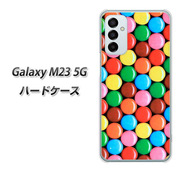 Galaxy M23 5G 高画質仕上げ 背面印刷 ハードケース【448 マーブルチョコ】
