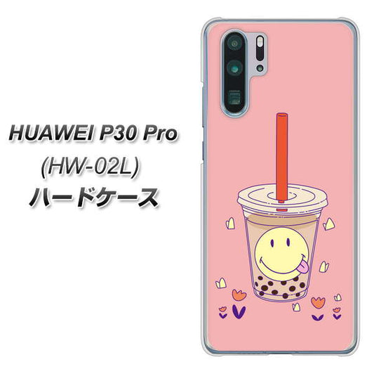 docomo HUAWEI(ファーウェイ) P30 Pro HW-02L 高画質仕上げ 背面印刷 ハードケース【MA903 タピオカ】