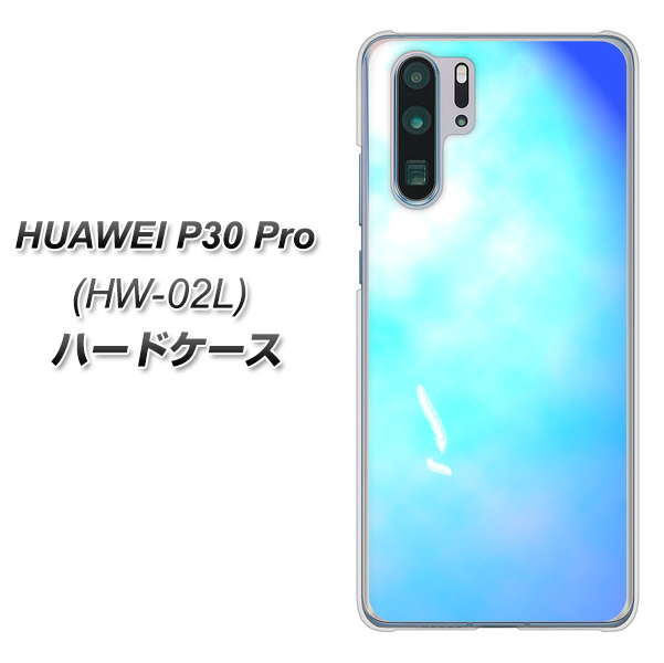 docomo HUAWEI(ファーウェイ) P30 Pro HW-02L 高画質仕上げ 背面印刷 ハードケース【YJ291 デザイン 光】