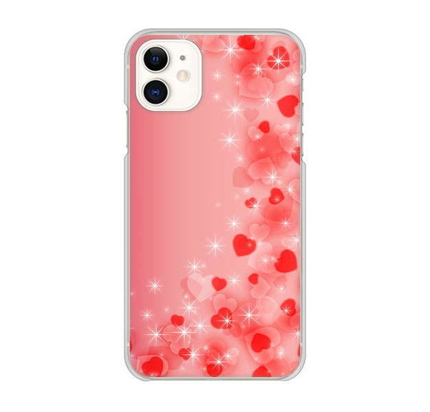 iPhone 11 高画質仕上げ 背面印刷 ハードケース 【003 ハート色の夢】