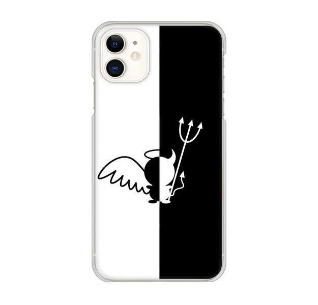 iPhone 11 高画質仕上げ 背面印刷 ハードケース 【027 ハーフデビット】