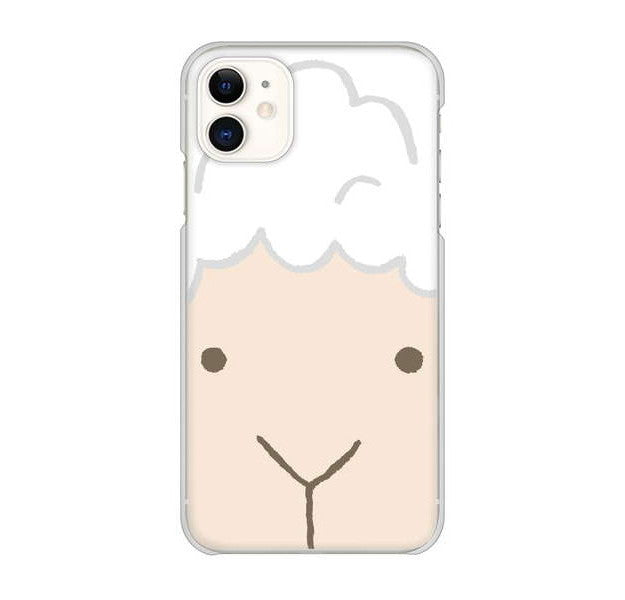 iPhone 11 高画質仕上げ 背面印刷 ハードケース ドアップアニマル