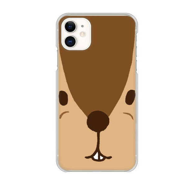 iPhone 11 高画質仕上げ 背面印刷 ハードケース ドアップアニマル