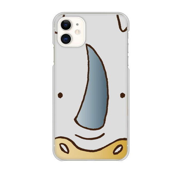iPhone 11 高画質仕上げ 背面印刷 ハードケース ドアップアニマル