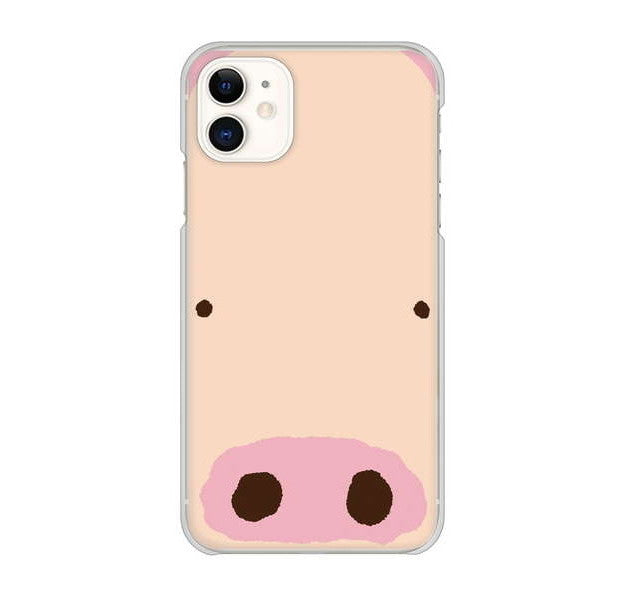 iPhone 11 高画質仕上げ 背面印刷 ハードケース ドアップアニマル