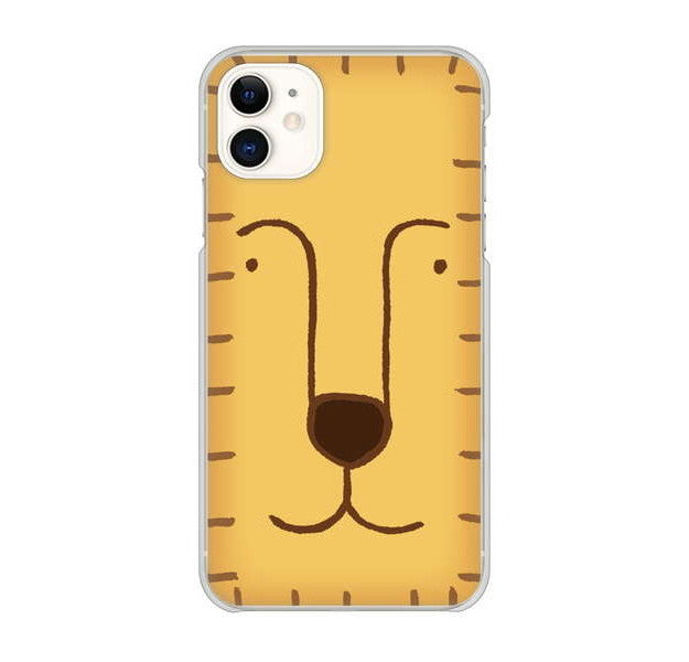 iPhone 11 高画質仕上げ 背面印刷 ハードケース ドアップアニマル