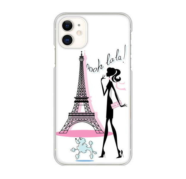 iPhone 11 高画質仕上げ 背面印刷 ハードケース LOVE フランス