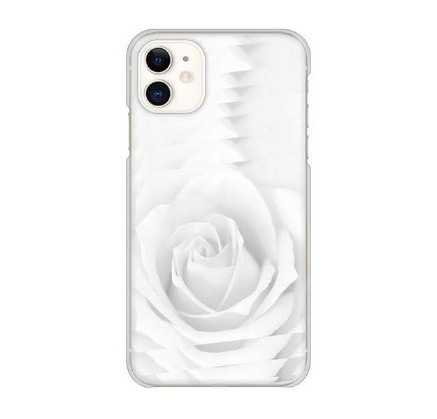 iPhone 11 高画質仕上げ 背面印刷 ハードケース バラ