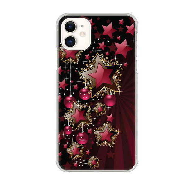 iPhone 11 高画質仕上げ 背面印刷 ハードケース 【434 星の壁】