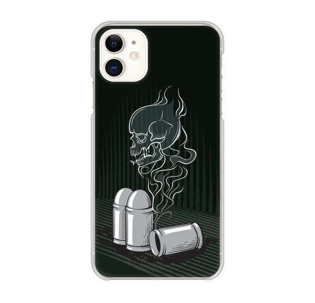 iPhone 11 高画質仕上げ 背面印刷 ハードケース 【481 弾丸】