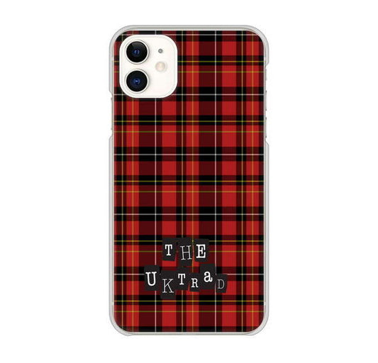 iPhone 11 高画質仕上げ 背面印刷 ハードケース 【547 THEチェック】