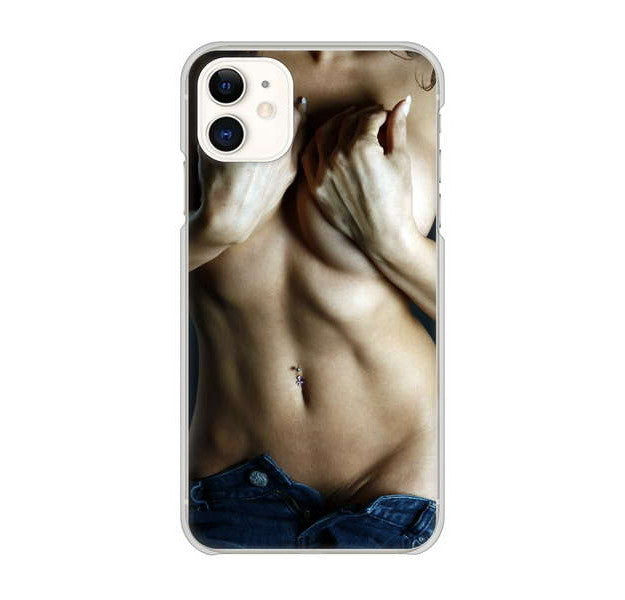 iPhone 11 高画質仕上げ 背面印刷 ハードケース 【602 ボディライン】