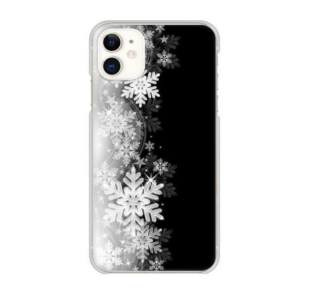 iPhone 11 高画質仕上げ 背面印刷 ハードケース 【603 白銀と闇】