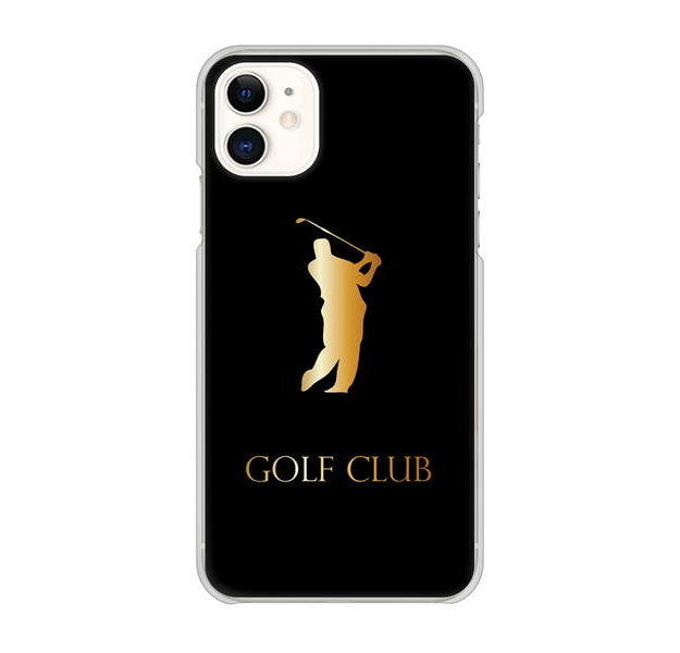 iPhone 11 高画質仕上げ 背面印刷 ハードケース 【610 GOLFCLUB】