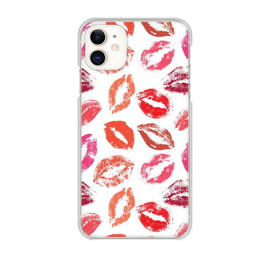 iPhone 11 高画質仕上げ 背面印刷 ハードケース 【734 キスkissキス】