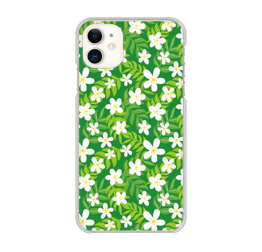 iPhone 11 高画質仕上げ 背面印刷 ハードケース 【760 ジャスミンの花畑】