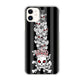 iPhone 11 高画質仕上げ 背面印刷 ハードケース むかいあぐる 苺骸骨王冠蔦