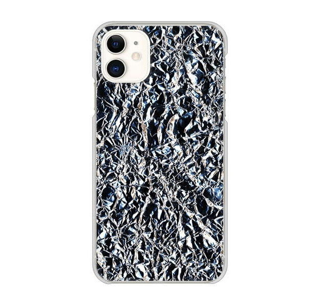 iPhone 11 高画質仕上げ 背面印刷 ハードケース 【EK835 スタイリッシュアルミシルバー】