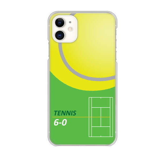 iPhone 11 高画質仕上げ 背面印刷 ハードケース 【IB920 TENNIS】