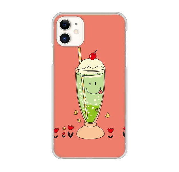 iPhone 11 高画質仕上げ 背面印刷 ハードケース スイーツイラスト