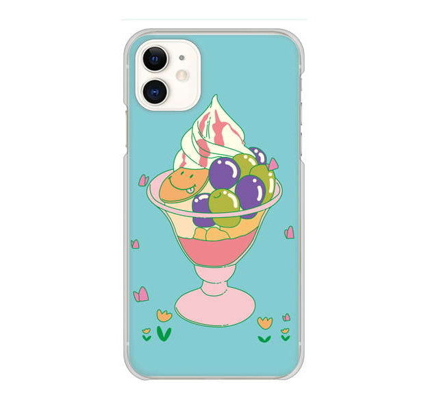 iPhone 11 高画質仕上げ 背面印刷 ハードケース スイーツイラスト