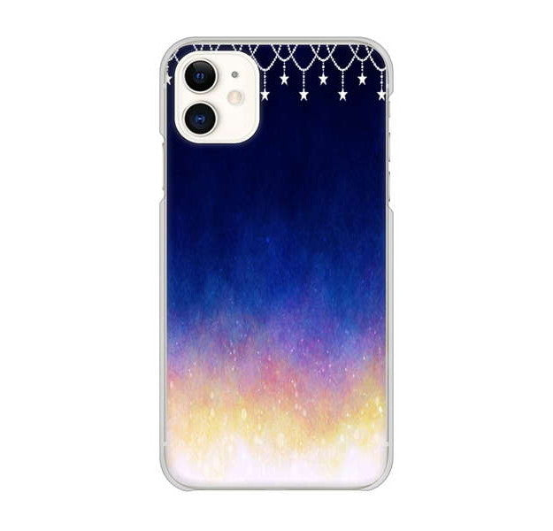 iPhone 11 高画質仕上げ 背面印刷 ハードケース 【MI803 冬の夜空】